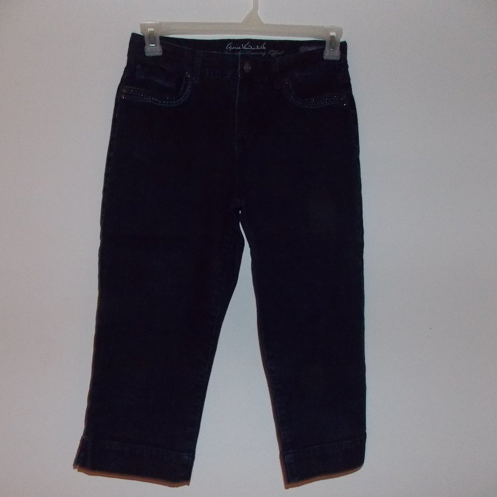 Gloria Vanderbilt Jordyn jean capris missy size 4